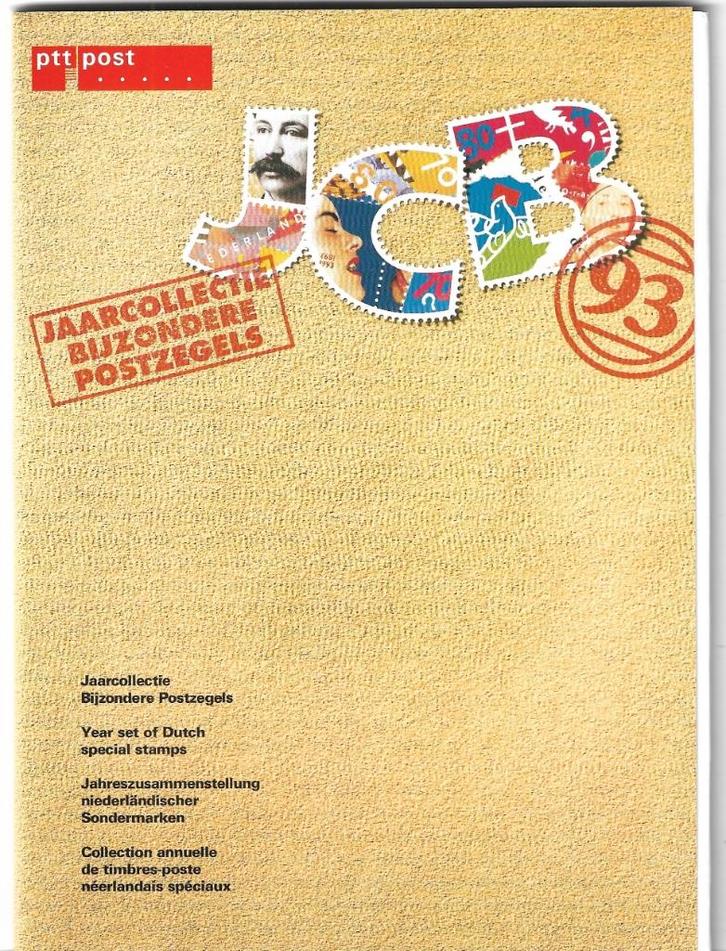 Nederland : 1993 PTT postfrisse jaarcollectie, Postzegels en Munten, Postzegels | Nederland, Postfris, Na 1940, Verzenden
