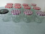 Bonne Maman 12 glazen potten jam-inmaak-bewaar, Ophalen of Verzenden, Zo goed als nieuw, Glas, Pot, Bus of Blik