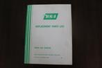 BSA B25 Starfire 1970 motorcycle parts list, Motoren, Handleidingen en Instructieboekjes, Ophalen of Verzenden, Overige merken