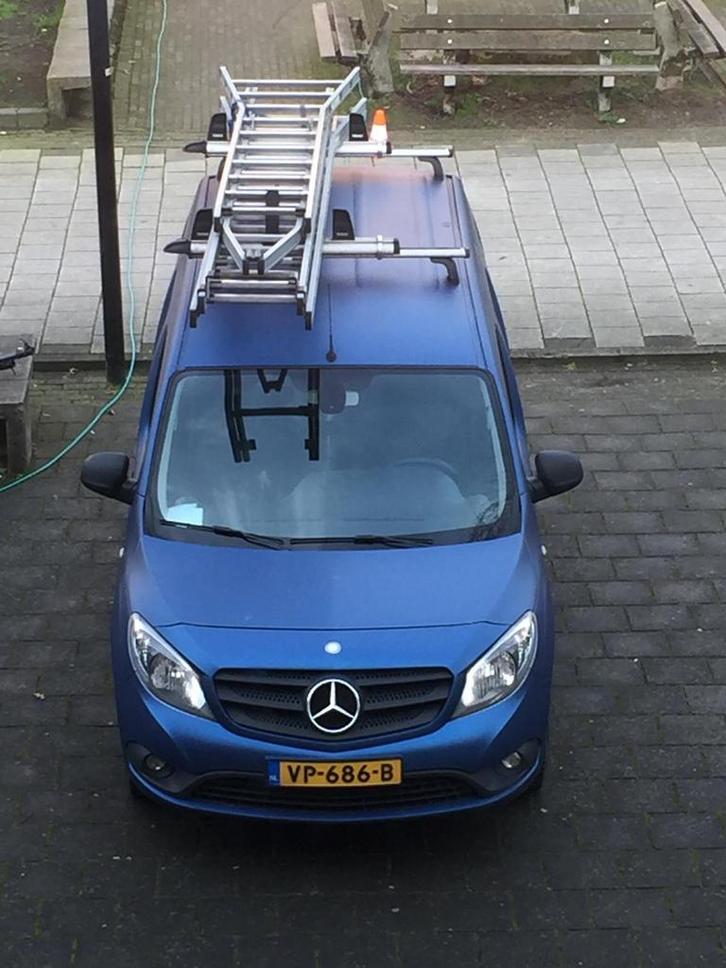 Kantelbare Thule Dakdragers - Mercedes Benz Citan, Auto diversen, Dakdragers, Gebruikt, Ophalen