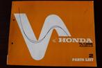 Honda TL125 S E F ED U G 1976 parts list TL 125 S, Motoren, Handleidingen en Instructieboekjes, Honda