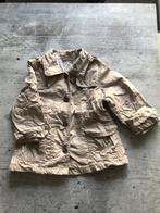 Mexx zomerjas maat 74 beige zand jas trenchcoat jasje zomer, Mexx, Meisje, Ophalen of Verzenden, Zo goed als nieuw