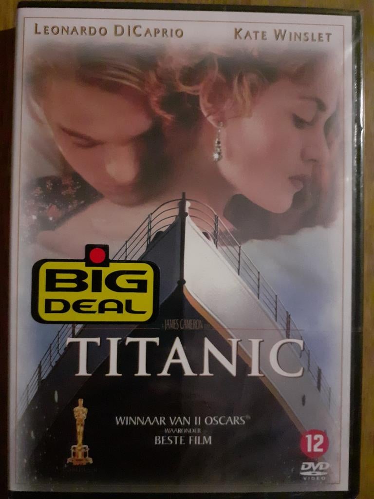 TITANIC - LEONARDO DICAPRIO.(Dvd Nieuw en nog in seal), Vanaf 12 jaar, Ophalen of Verzenden, Nieuw in verpakking