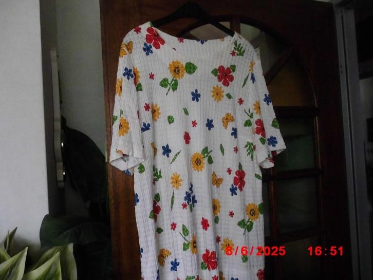 SHIRT MET LEUKE KLEURTJES, Kleding | Dames, Truien en Vesten, Zo goed als nieuw, Maat 46/48 (XL) of groter, Overige kleuren, Ophalen