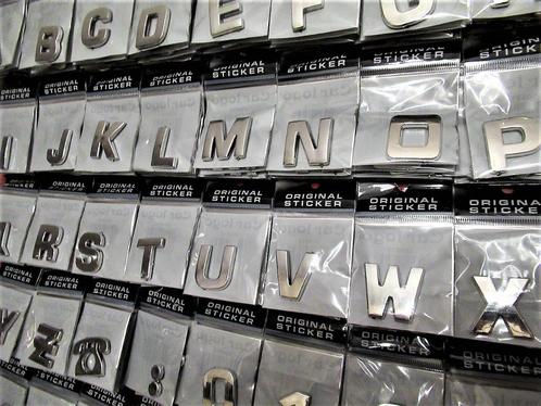 3-D Chrome Cijfers & Letters voor alle doeleinden..Nieuw, Auto diversen, Autostickers, Ophalen of Verzenden