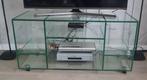 Glazen TV-meubel, Huis en Inrichting, Ophalen, 50 tot 100 cm, Minder dan 100 cm, 25 tot 50 cm