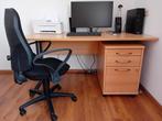 buro + burostoel, Ophalen, Gebruikt, Bureau
