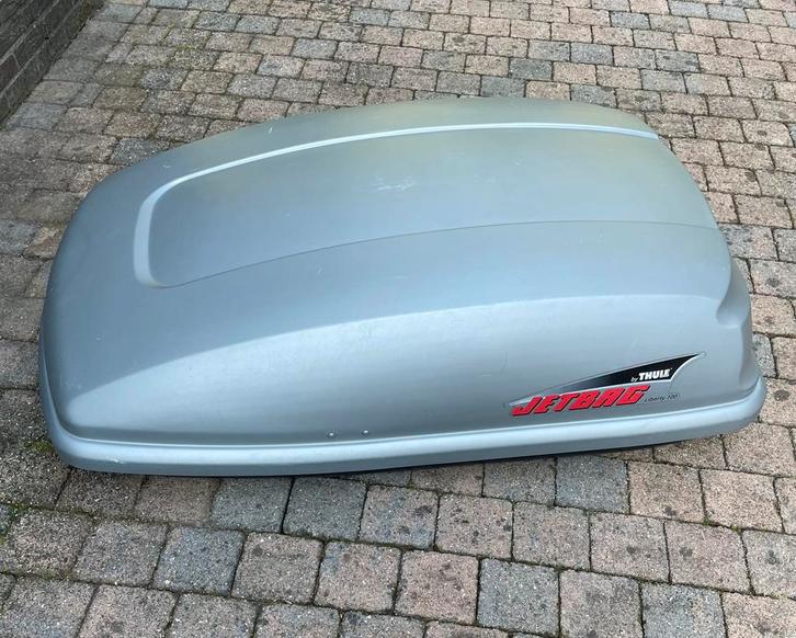 Thule Jetbag Liberty 100 inclusief dakdragers!!, Auto diversen, Dakkoffers, Ophalen