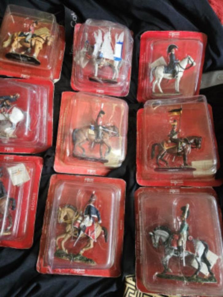 Vintage tinnen beeldjes Del Prado in totaal 9 stuks nieuw in, Antiek en Kunst, Antiek | Speelgoed, Ophalen of Verzenden