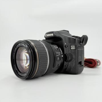 Canon EOS 40D + EF-S 17-85mm IS USM - Zwart beschikbaar voor biedingen