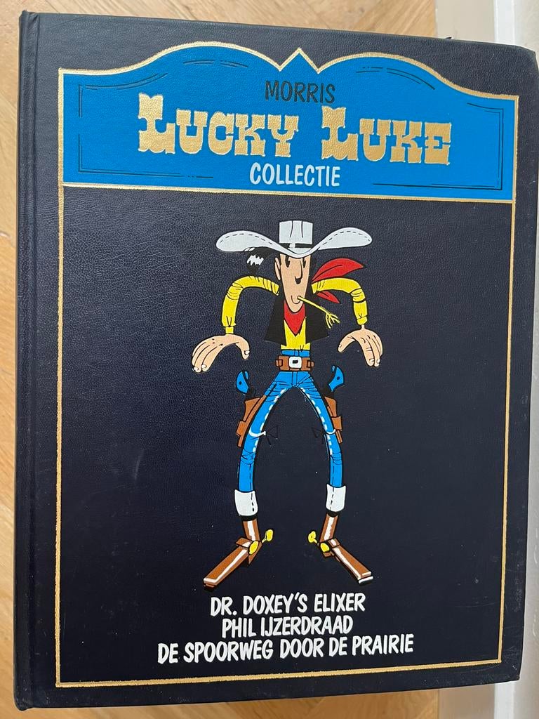 Lucky Luke Lekturama 9 delen hardcover, Boeken, Meerdere stripboeken, Ophalen of Verzenden, Gelezen