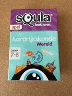 Kwartetspel Aardrijkskunde (van Squla), Hobby en Vrije tijd, Gezelschapsspellen | Kaartspellen, Ophalen, Zo goed als nieuw
