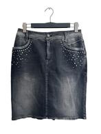 Marc Cain spijkerrok M, Ophalen of Verzenden, Zo goed als nieuw, W30 - W32 (confectie 38/40), Grijs