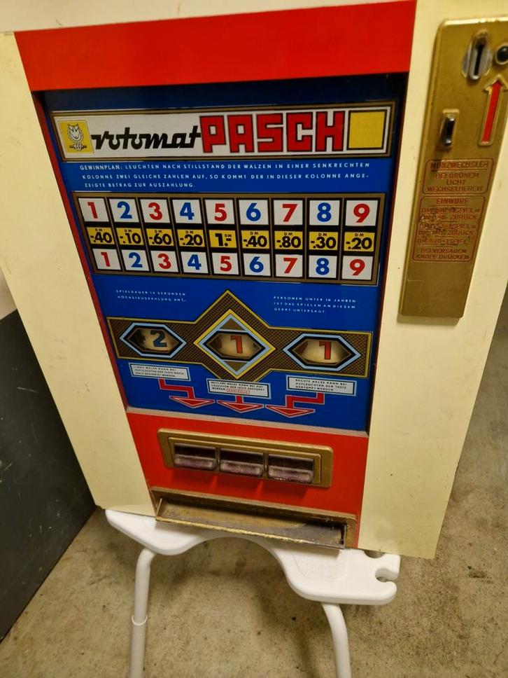 Vintage Rotomat Pasch Gokkast snelle bieder €200, Verzamelen, Automaten | Gokkasten en Fruitautomaten, Gebruikt, Ophalen of Verzenden