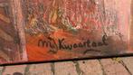 Groot schilderij van Marjan Kwaaitaal, Ophalen