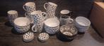 Servies zwart wit, Ophalen, Zo goed als nieuw, Overige materialen