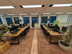 Verschillende steigerhouten tafels / bureau's, Huis en Inrichting, Bureaus, Ophalen, Gebruikt