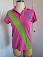 Ralph Lauren poloshirt roze / groen, mt S, Ophalen of Verzenden, Zo goed als nieuw, Korte mouw, Ralph Lauren