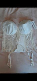 Poirier Torselet 85F - Nieuw met kaartjes!, Kleding | Dames, Trouwkleding en Trouwaccessoires, Wit, Nieuw, Ophalen of Verzenden