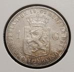 1 gulden 1901 Nederland Wilhelmina, 1 gulden, Verzenden, Zilver, Koningin Wilhelmina