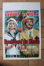 filmaffiche Brigitte Bardot Boulevard du Rhum filmposter, Rechthoekig Staand, Ophalen of Verzenden, Zo goed als nieuw, A1 t/m A3