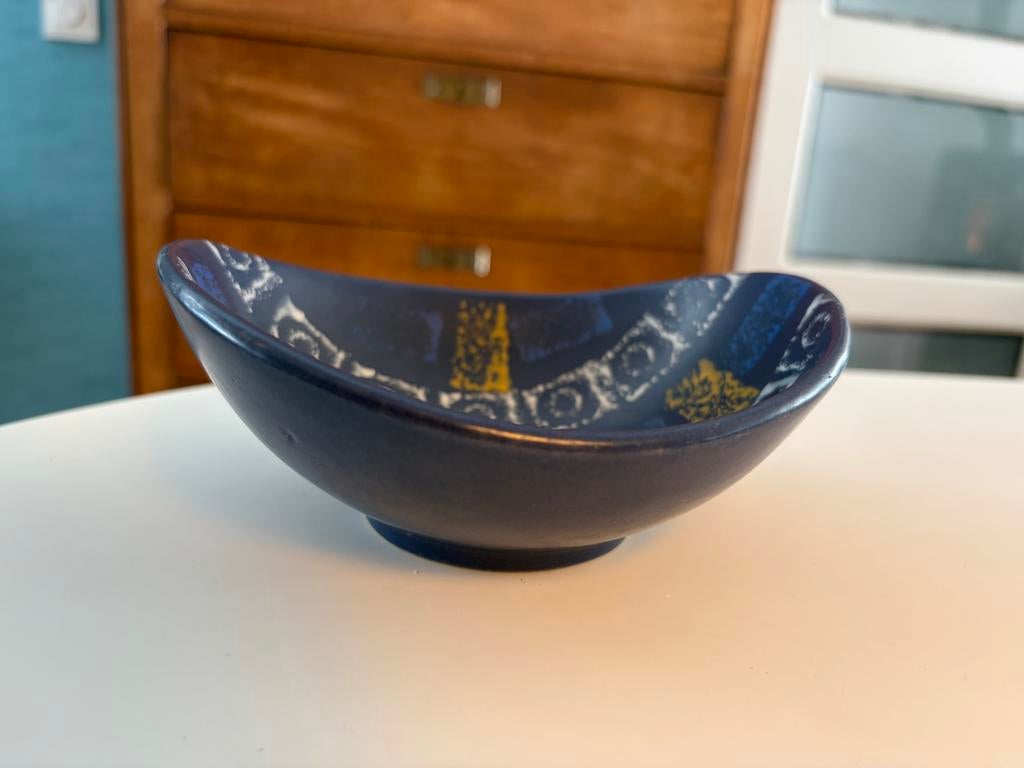 Vintage Jasba West Germany schaaltje, Gebruikt, Porselein of Keramiek, Schaal, Ophalen of Verzenden