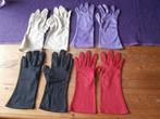 handschoenen beige zwart rood handschoen kleding dames, Ophalen of Verzenden, Gedragen, Maat 36 (S), Handschoenen