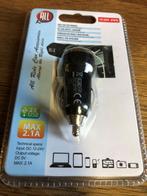 ALL Dual USB Car Charger op blister NIEUW, Ophalen, Nieuw