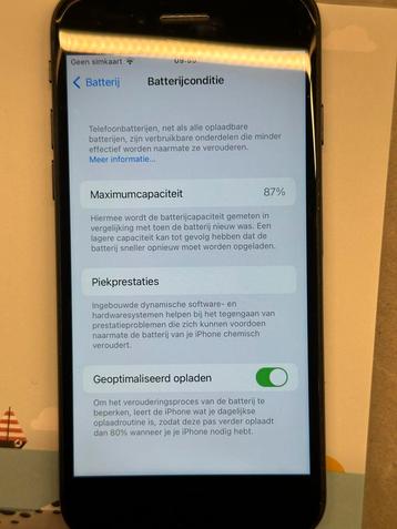 iPhone SE 64GB - Goed Functionerend - 87% Batterij beschikbaar voor biedingen
