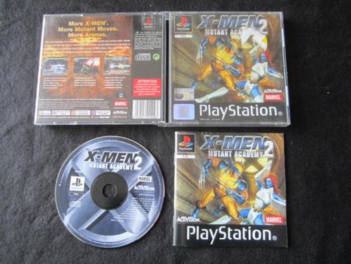 X-men mutant academy 2 PS1 Playstation 1, Spelcomputers en Games, Games | Sony PlayStation 1, Zo goed als nieuw, Avontuur en Actie