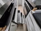 Complete keuken Compleet met APP 120Keukens op voorraad 2790, Wit, Enkelwandige keuken, Ophalen of Verzenden, Zo goed als nieuw