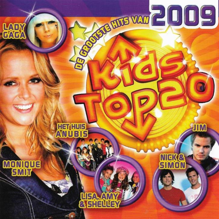 Various – Kids Top 20 - De Grootste Hits Van 2009 2XCD, Cd's en Dvd's, Cd's | Kinderen en Jeugd, Zo goed als nieuw, Muziek, Verzenden