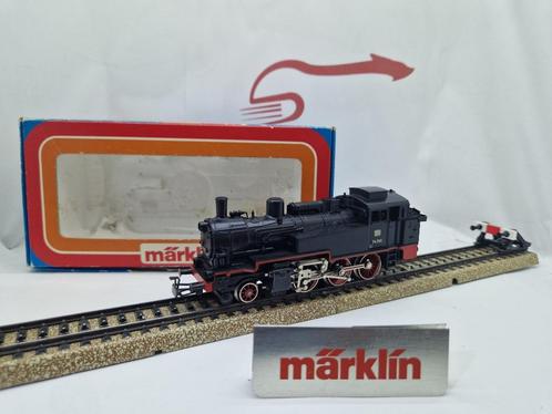 Marklin 3095 Stoomlocomotief met doos, Hobby en Vrije tijd, Modeltreinen | H0, Zo goed als nieuw, Locomotief, Wisselstroom, Märklin