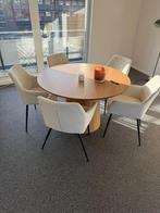 Eettafel met stoelen, Tuin en Terras, Ophalen of Verzenden, Zo goed als nieuw, Eettafel