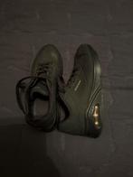 Sketchers mt37 leer, Zwart, Ophalen of Verzenden, Sneakers of Gympen, Gedragen