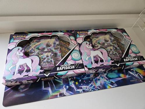 Pokémon TCG – Galarian Rapidash V Box (2x), Hobby en Vrije tijd, Verzamelkaartspellen | Pokémon, Nieuw, Boosterbox, Foil, Ophalen