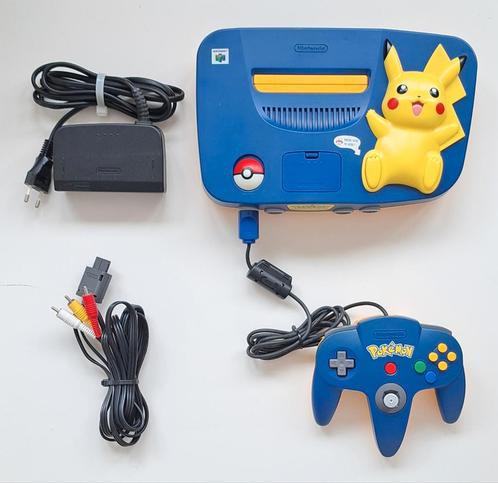 ZGAN | Gerefurbished | Pokémon Pikachu Nintendo 64 | N64, Spelcomputers en Games, Spelcomputers | Nintendo 64, Zo goed als nieuw