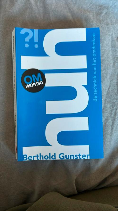 Berthold Gunster - Huh?!, Boeken, Psychologie, Zo goed als nieuw, Ophalen of Verzenden