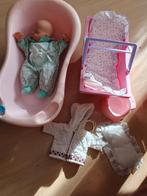 Pop met badje reiswieg met toebehoren in dordrecht, Ophalen of Verzenden, Zo goed als nieuw, Babypop