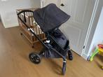 Bugaboo Fox 3 kinderwagen met wieg en stoel, Gebruikt, Bugaboo, Verstelbare duwstang, Ophalen