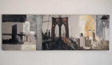 New York canvas print - 150 x 3,8 x 50 cm beschikbaar voor biedingen