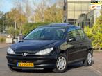 Peugeot 206 1.4 X-line | Schuifdak | Onderhoudhistorie | 2 s, Voorwielaandrijving, Stof, Zwart, 4 cilinders