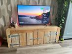 Tv meubel steigerhout, Ophalen, Gebruikt, Minder dan 100 cm, 25 tot 50 cm