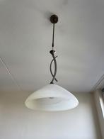 Antiek/design Masterlight Verona 1 bronsbruin hanglamp, Huis en Inrichting, Ophalen, Gebruikt, Glas, 75 cm of meer