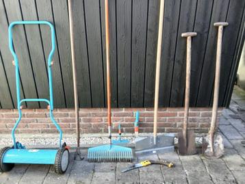 Tuingereedschap beschikbaar voor biedingen