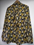 Norah Blouse Maat 42 Bloemenprint, Kleding | Dames, Zwart, Maat 42/44 (L), Ophalen of Verzenden, Zo goed als nieuw