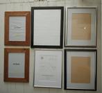 6 Fotolijsten 20x30 30x40, Ophalen, Gebruikt