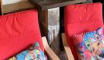 2 IKEA poang stoelen rood, Ophalen, Twee, Zo goed als nieuw, Rood