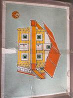 Houten Blokhut  37x28x4,5 cm., Antiek en Kunst, Ophalen of Verzenden