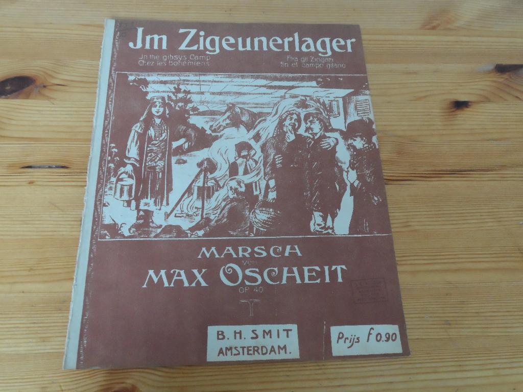 Im zigeunerlager - max oscheit, Gebruikt, Ophalen of Verzenden, Artiest of Componist, Piano